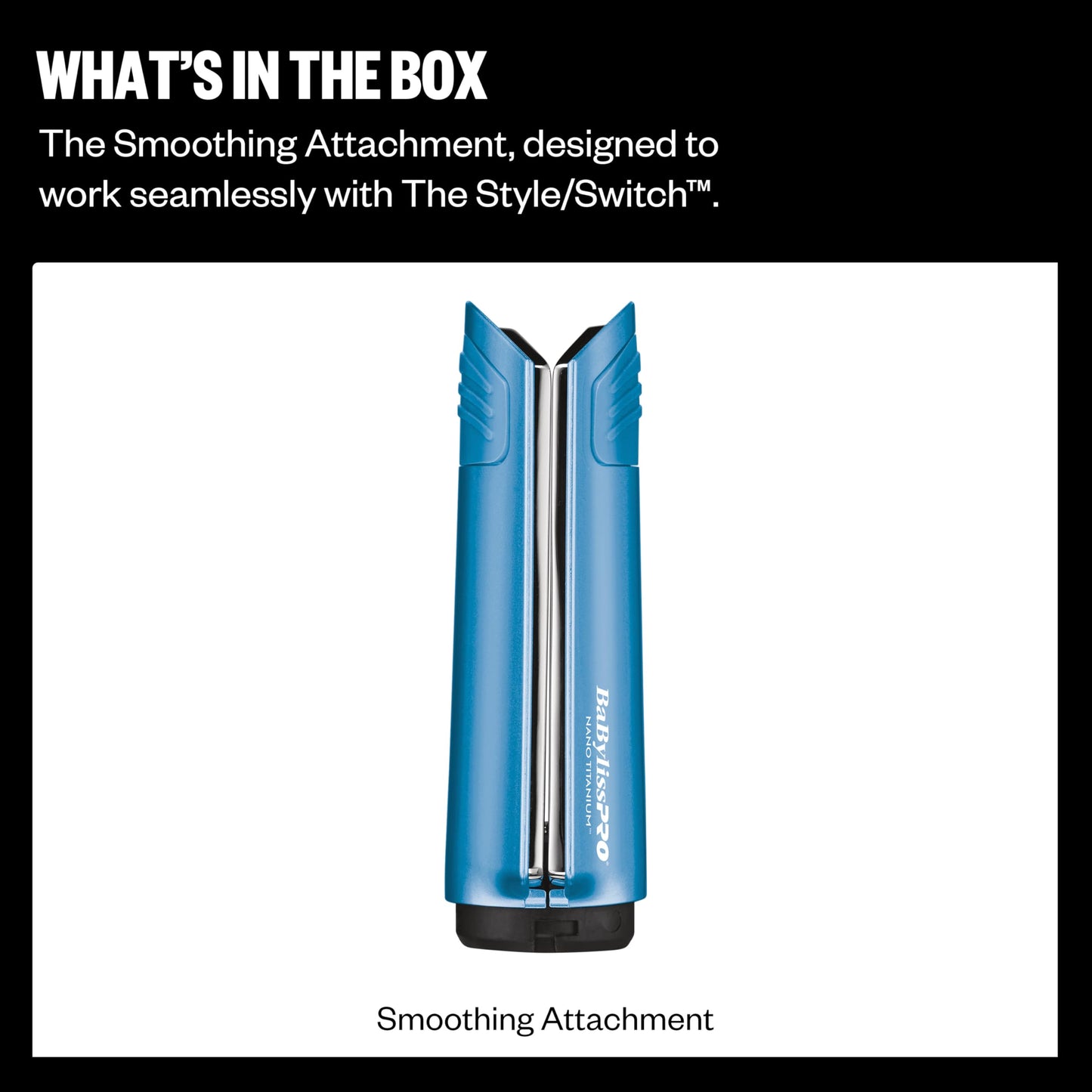 White Smoke BaBylissPRO Style|Switch 1 3/4" Round Brush Attachment