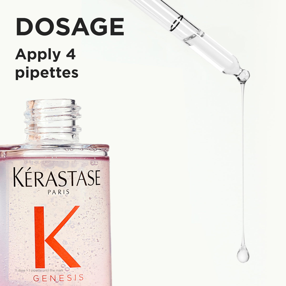 White Smoke Kerastase Genesis Hair Serum – Daily Strengthening Treatment