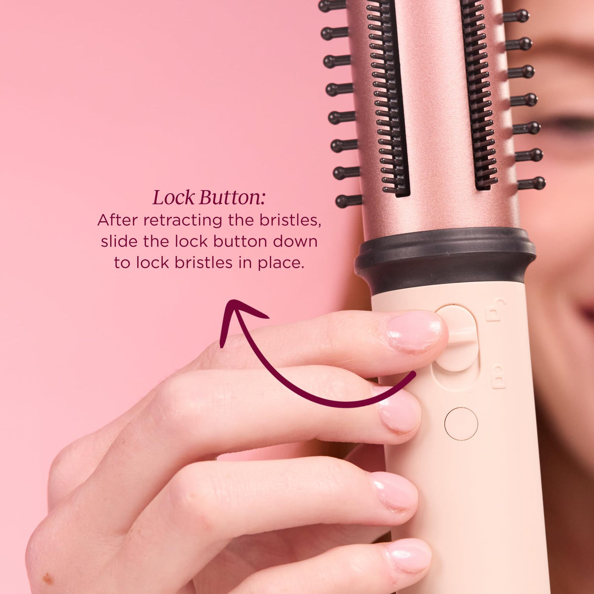 Light Pink FHI Heat MegaCurl™ Long Barrel Curling Iron 1.25”