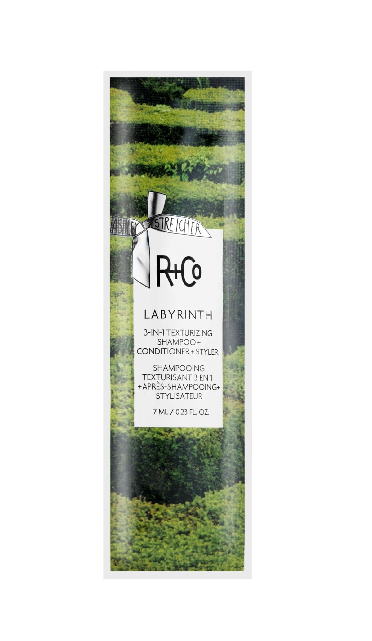 Light Gray R+Co LABYRINTH 3-in-1 Texturizing Shampoo + Conditioner + Styler