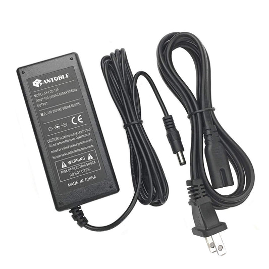 White Smoke ANTOBLE 11ft Cord AC/DC Adapter for OPI LED Lamp GC900 GL900 Model PS 1065-300T2B200 O.P.I PA1065-294T2B200 Opt 29V 29.5V Charger Power Supply