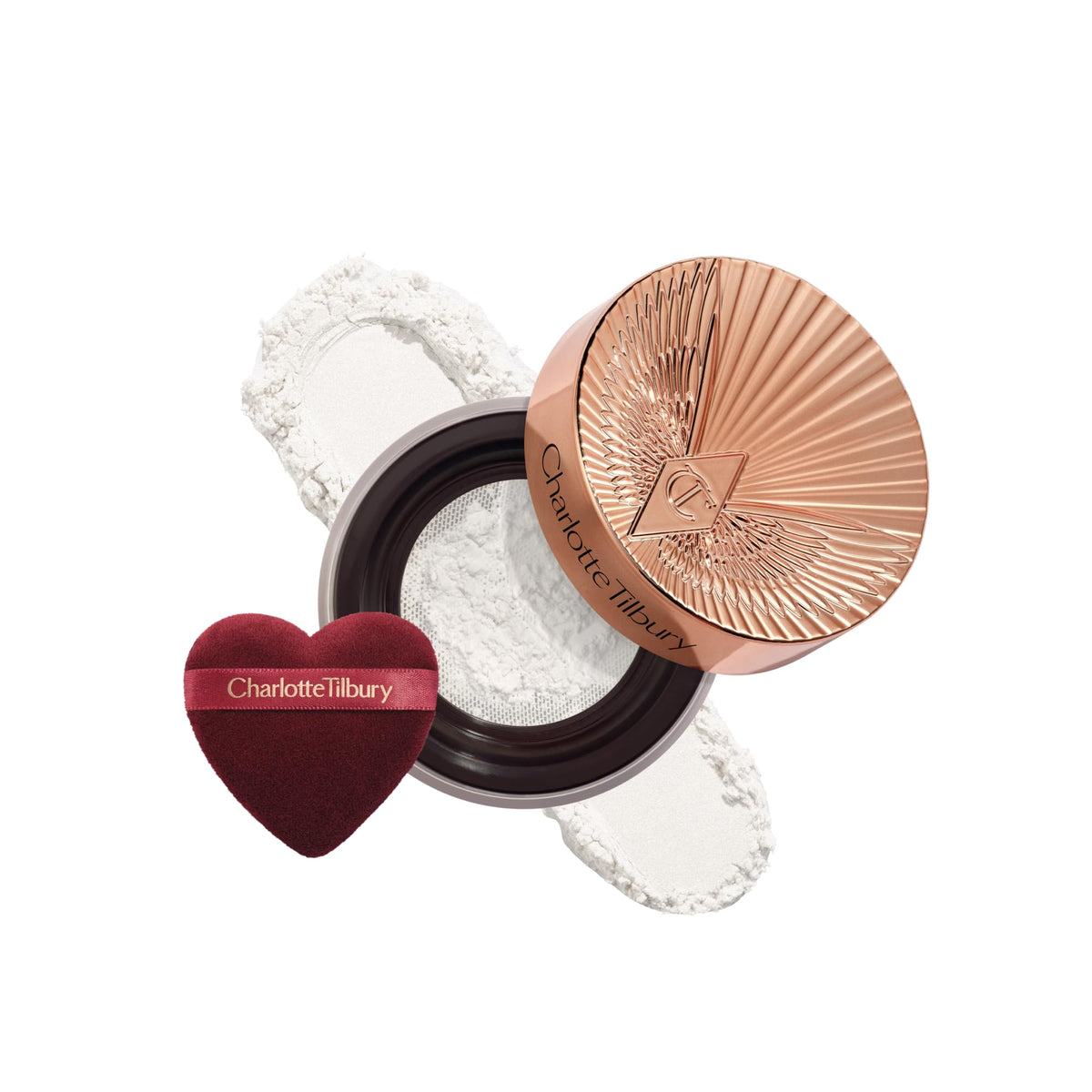 White Smoke Charlotte Tilbury Airbrush Flawless Blur Loose Powder - Longwear, Smoothing