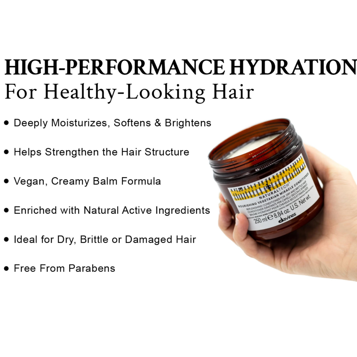 White Smoke Naturaltech Vegetarian Miracle Conditioner Repairs Damaged & Fragile Hair