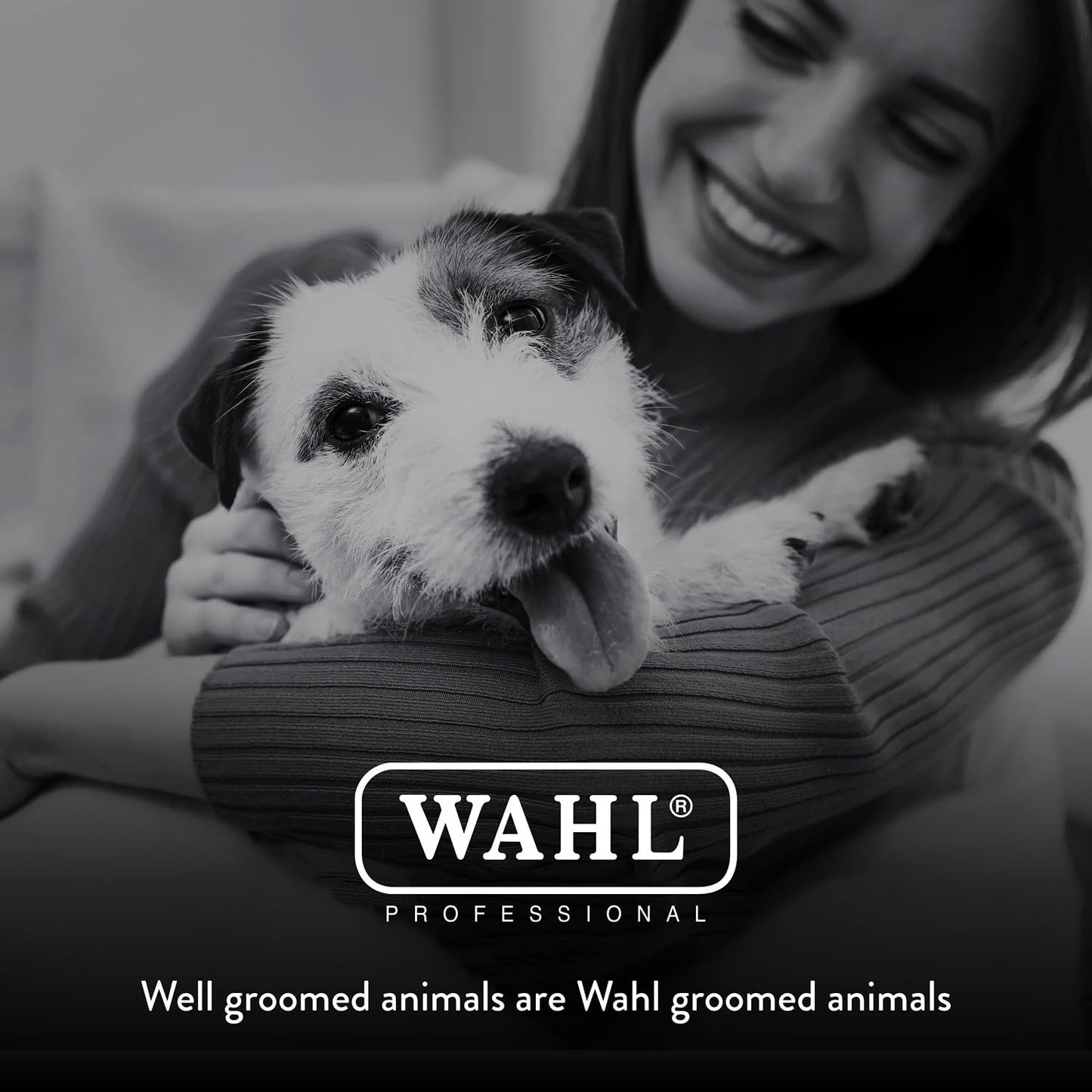 Black Wahl Professional Animal Arco Pet, Dog, Cat, and Horse Cordless Clipper Kit