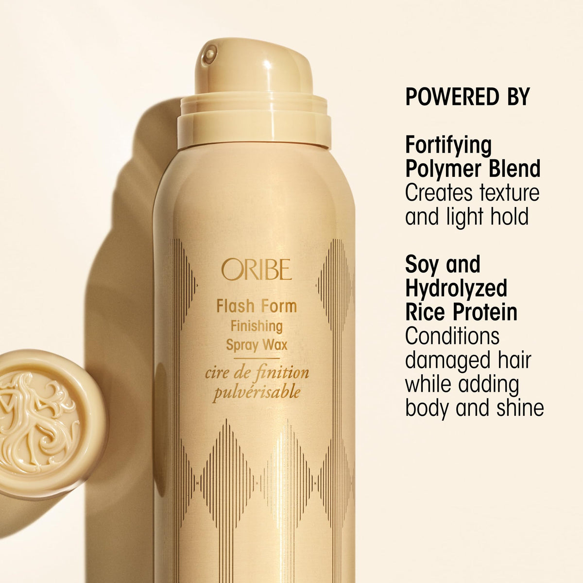 Seashell Oribe Flash Form Finishing Spray Wax - Creates Texture & Definition - 4.2oz