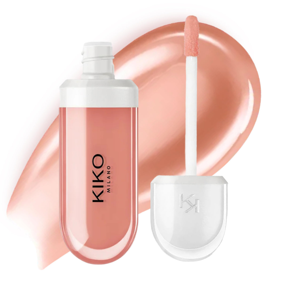 White Smoke Kissable Lip Volume Plumping Lip Balm, Volume-Enhancing Cream, 04 Nude Ever