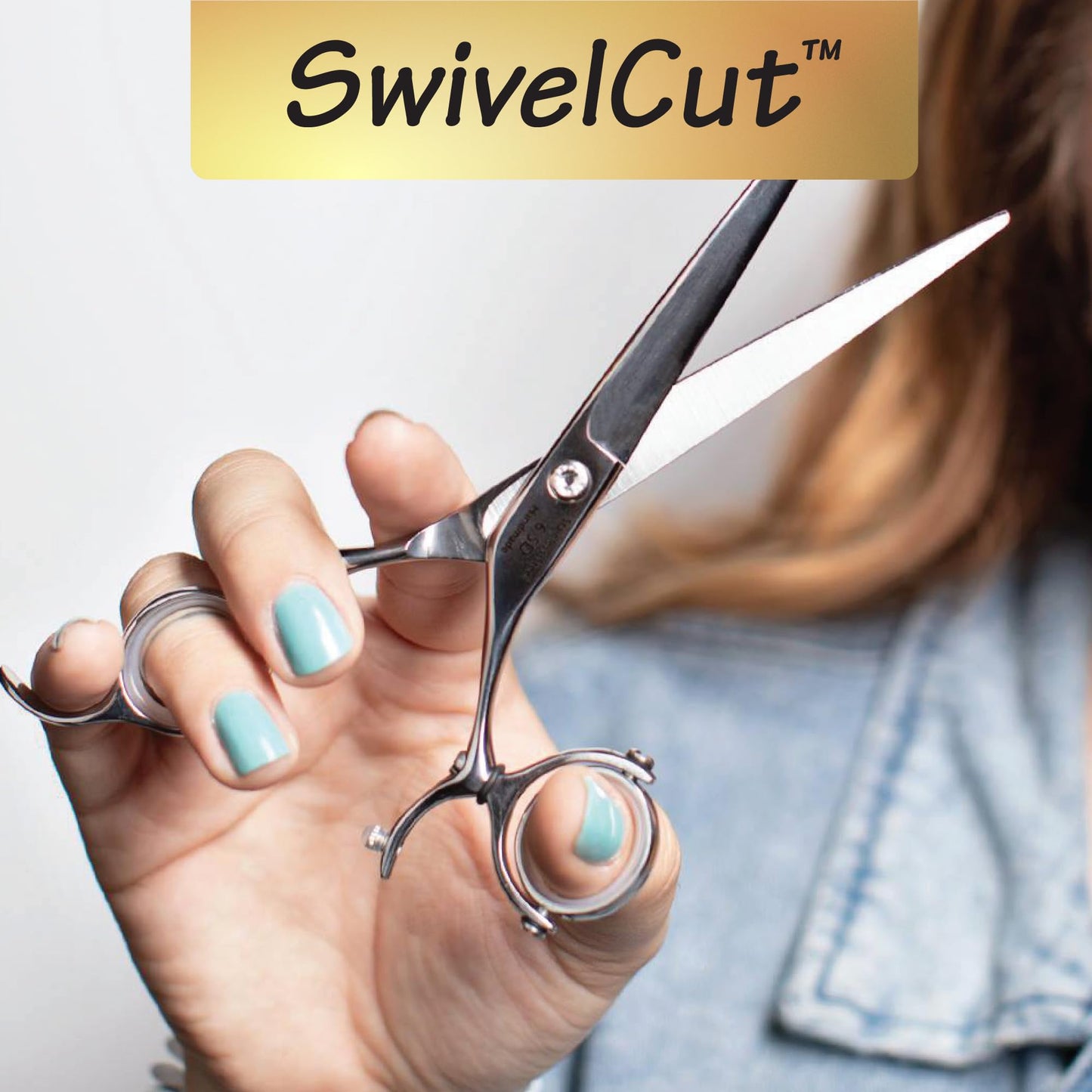 Lavender Olivia Garden SwivelCut Professional Hairdressing Shears Intro Case - With The Edge Razor - 6 Items (5")