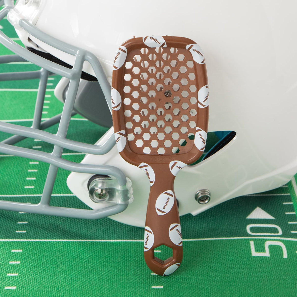 Light Gray FHI Heat UNbrush Mini Detangling Brush for Wet & Dry Hair