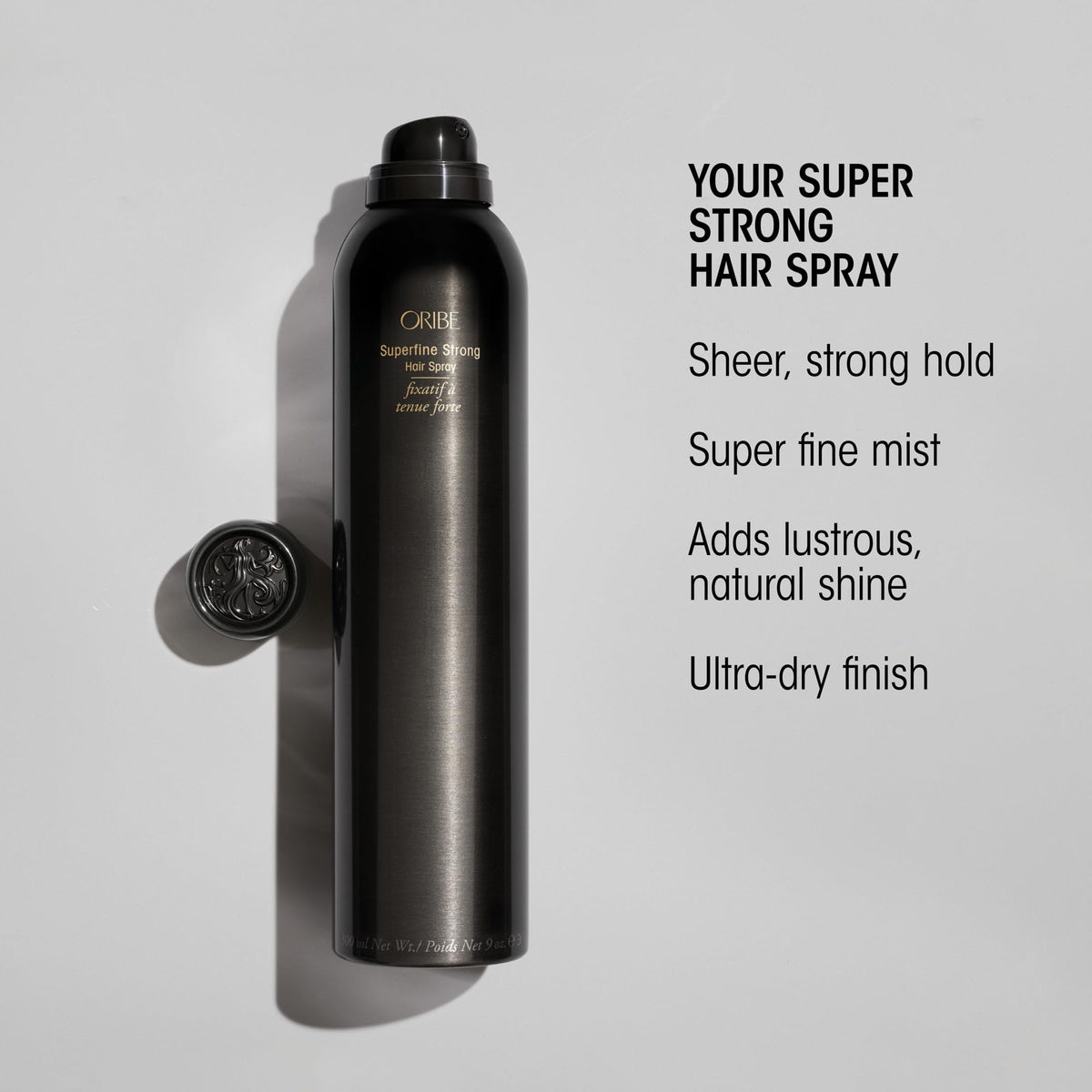 Gray Oribe Superfine Strong Hair Spray - Strong Hold, Adds Body & Shine - 9oz