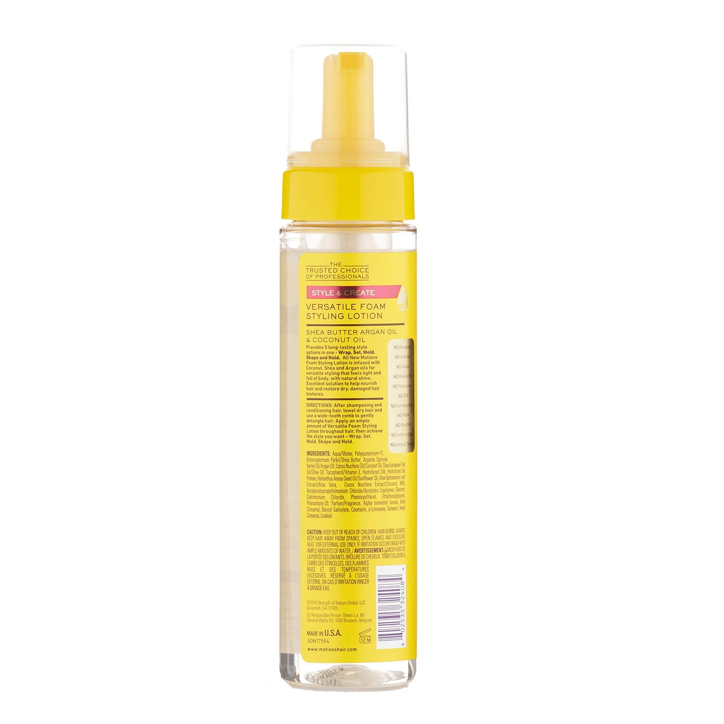 White Smoke Motions Style and Create Versatile Foam Styling Lotion Parent