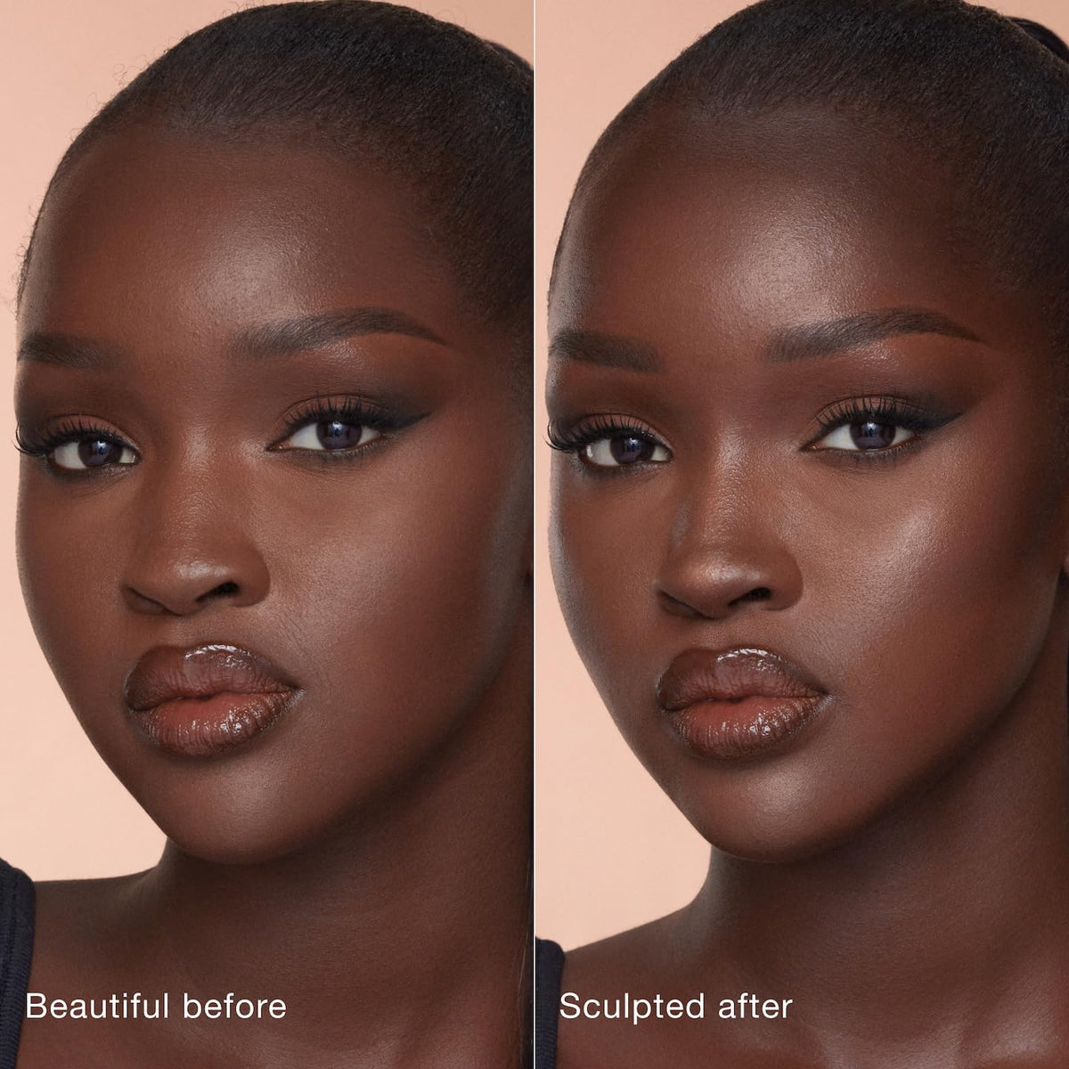 Dark Olive Green Charlotte Tilbury Hollywood Liquid Contour Wand - Easy-to-Use Contour Stick & Liquid Bronzer for Sculpting & Shaping - Leaves a Natural-Looking Sculpted Finish