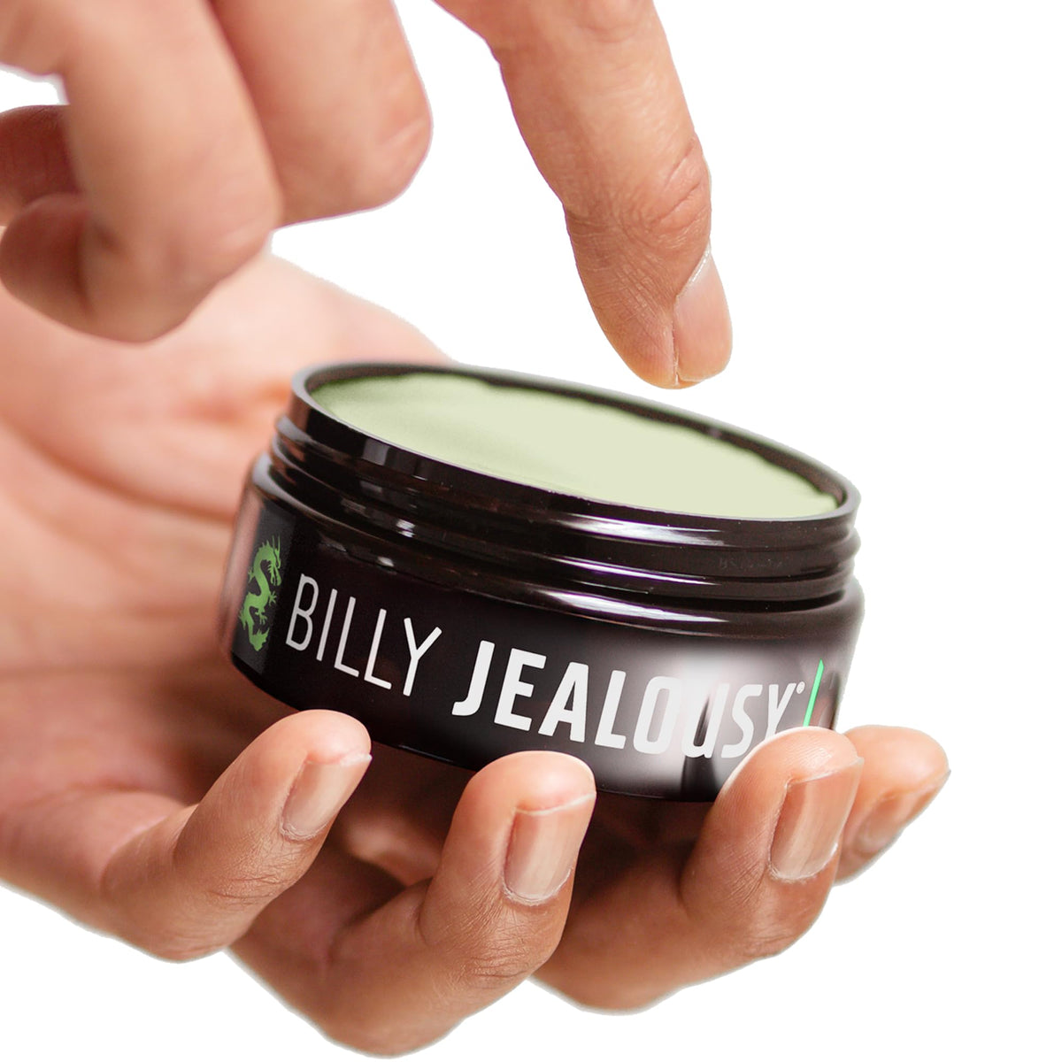 White Smoke Billy Jealousy Ruckus Hair Forming Cream for Men with Strong Hold and High Shine, Reworkable, Natural Looking, Water Soluble Styling Product