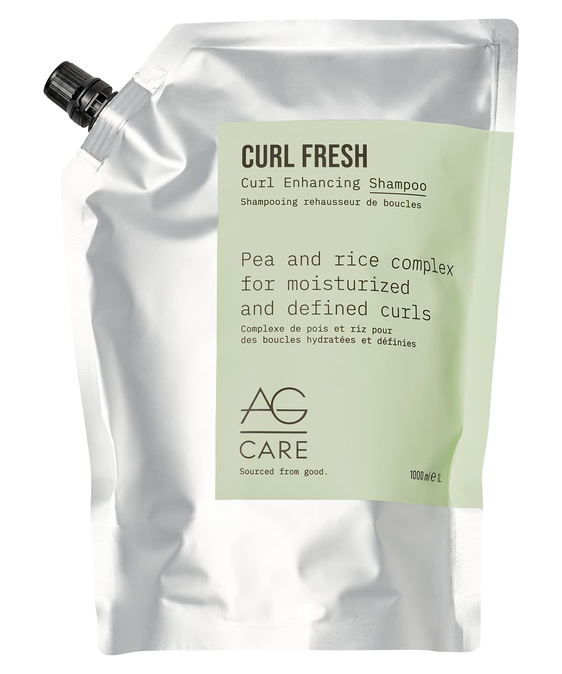 White Smoke AG Care Curl Fresh Shampoo, 33.8 Fl Oz