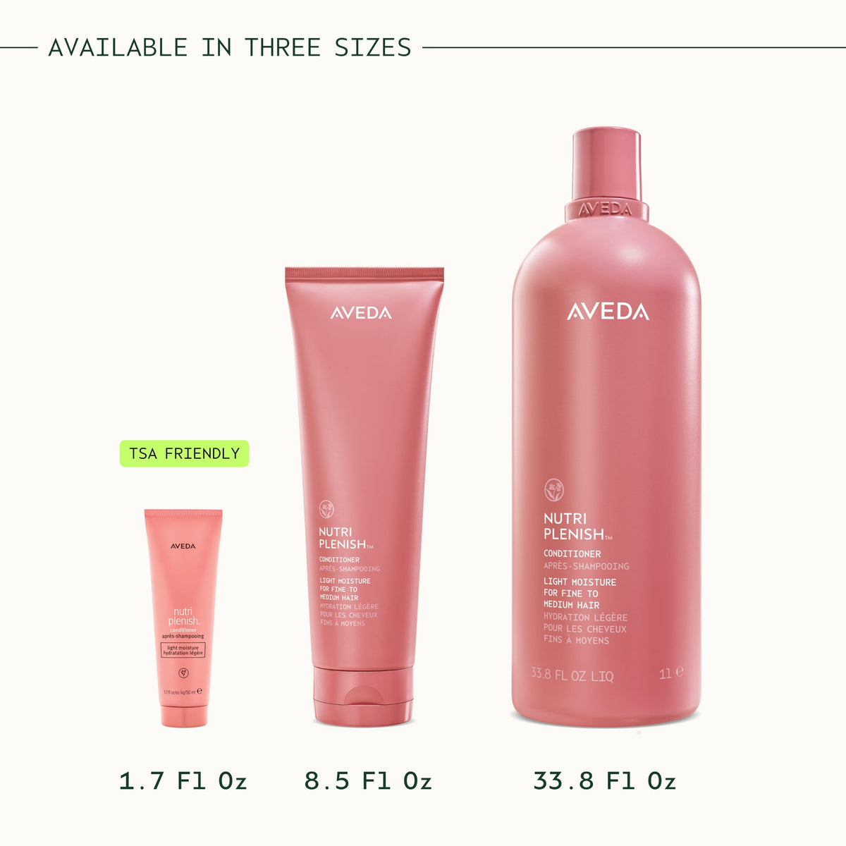 White Smoke AVEDA Nutriplenish Conditioner Light Moisture | Hydrating Conditioner for Fine to Medium Dry Hair | Organic Pomegranate Oil, Coconut Oil, Mango Butter | 96% Naturally Derived*, 33.8 Fl Oz