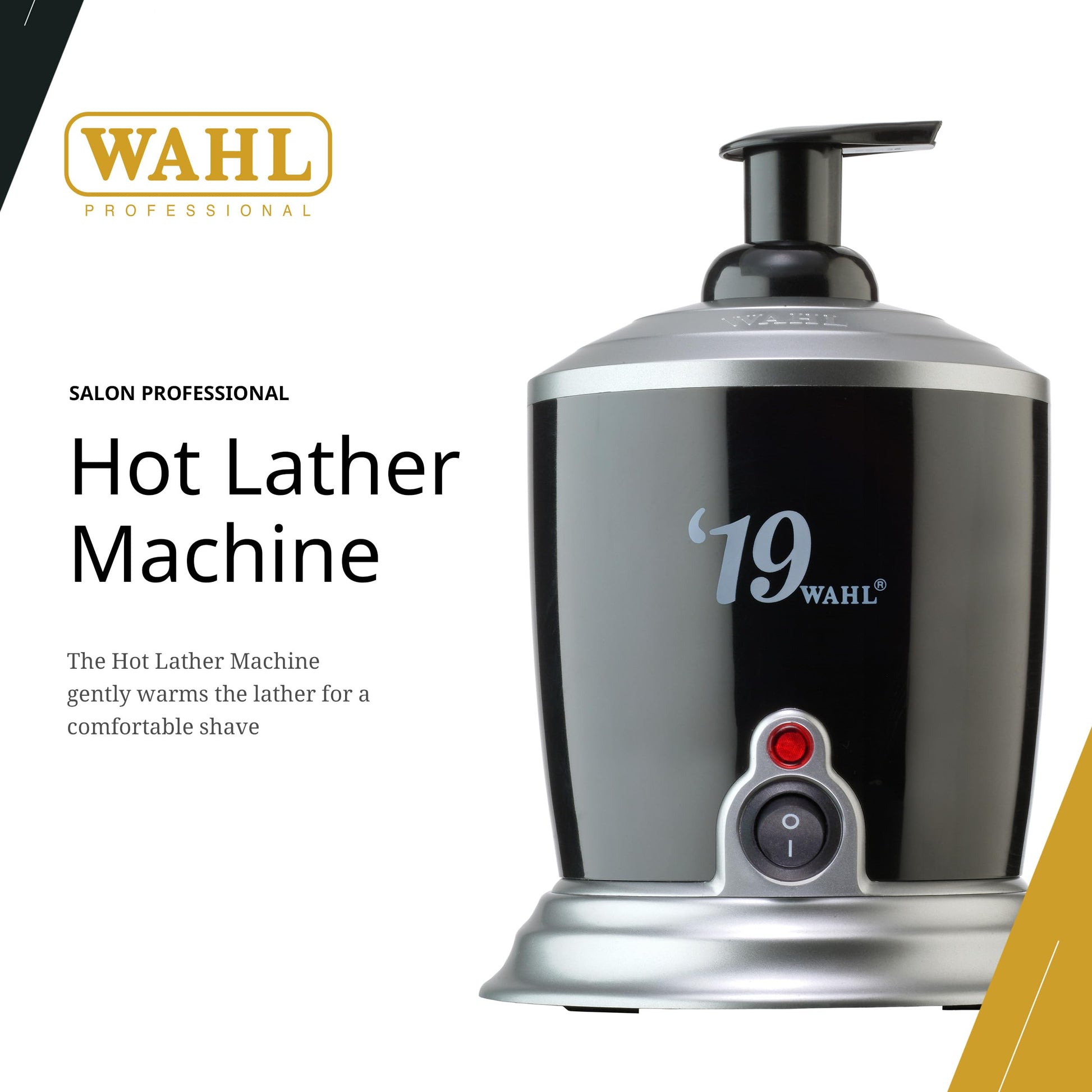 White Smoke Wahl Professional 5 Star Hot Lather Machine, Fast Heating, Easy Maintenance, Ready Indicator