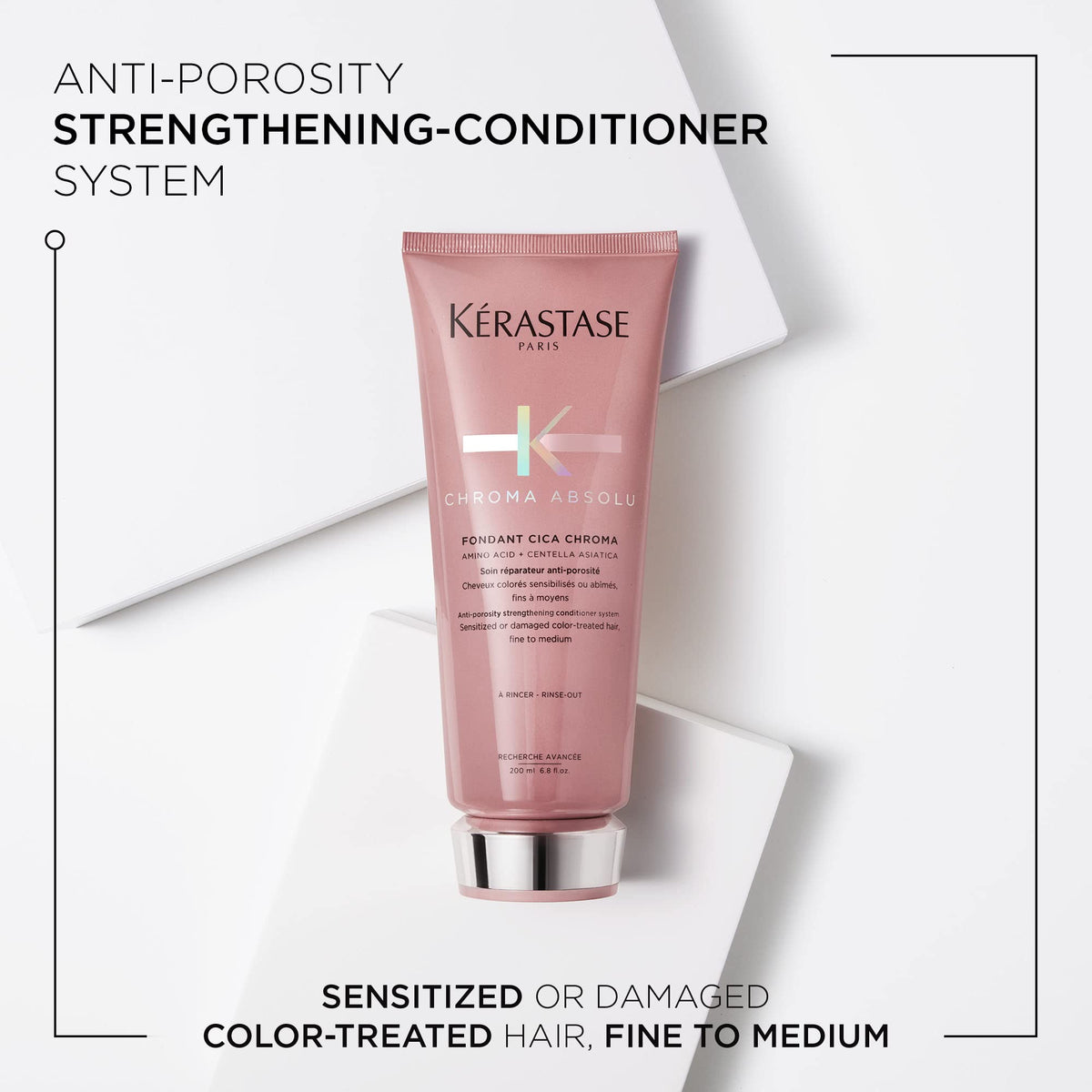 White Smoke Kerastase Chroma Absolu Cica Conditioner – For Color-Treated Hair