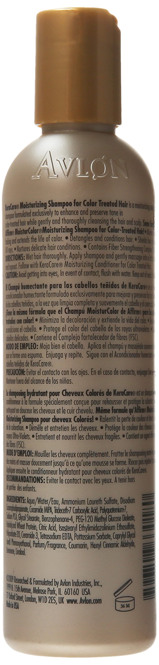 Dark Olive Green Avlon Keracare Moisturizing Shampoo for Unisex