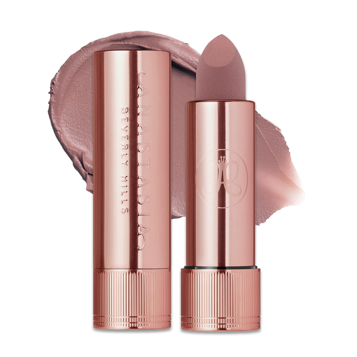 White Smoke Anastasia Beverly Hills - Matte Lipstick Full-Pigment Velvet Color