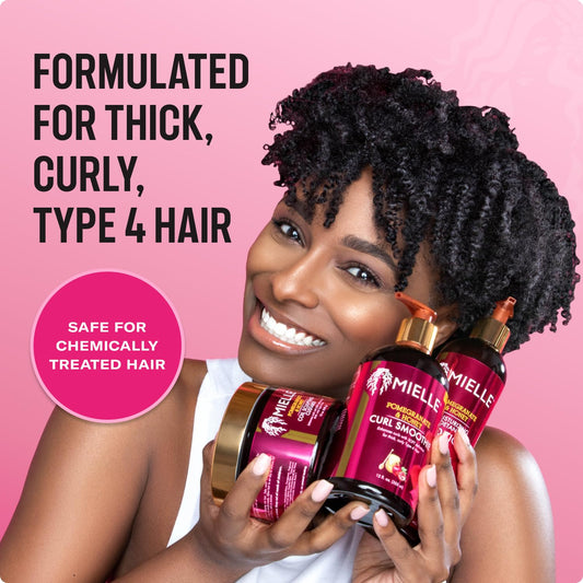 Pink Mielle Organics Pomegranate & Honey Twin Pack (Shampoo & Conditioner)