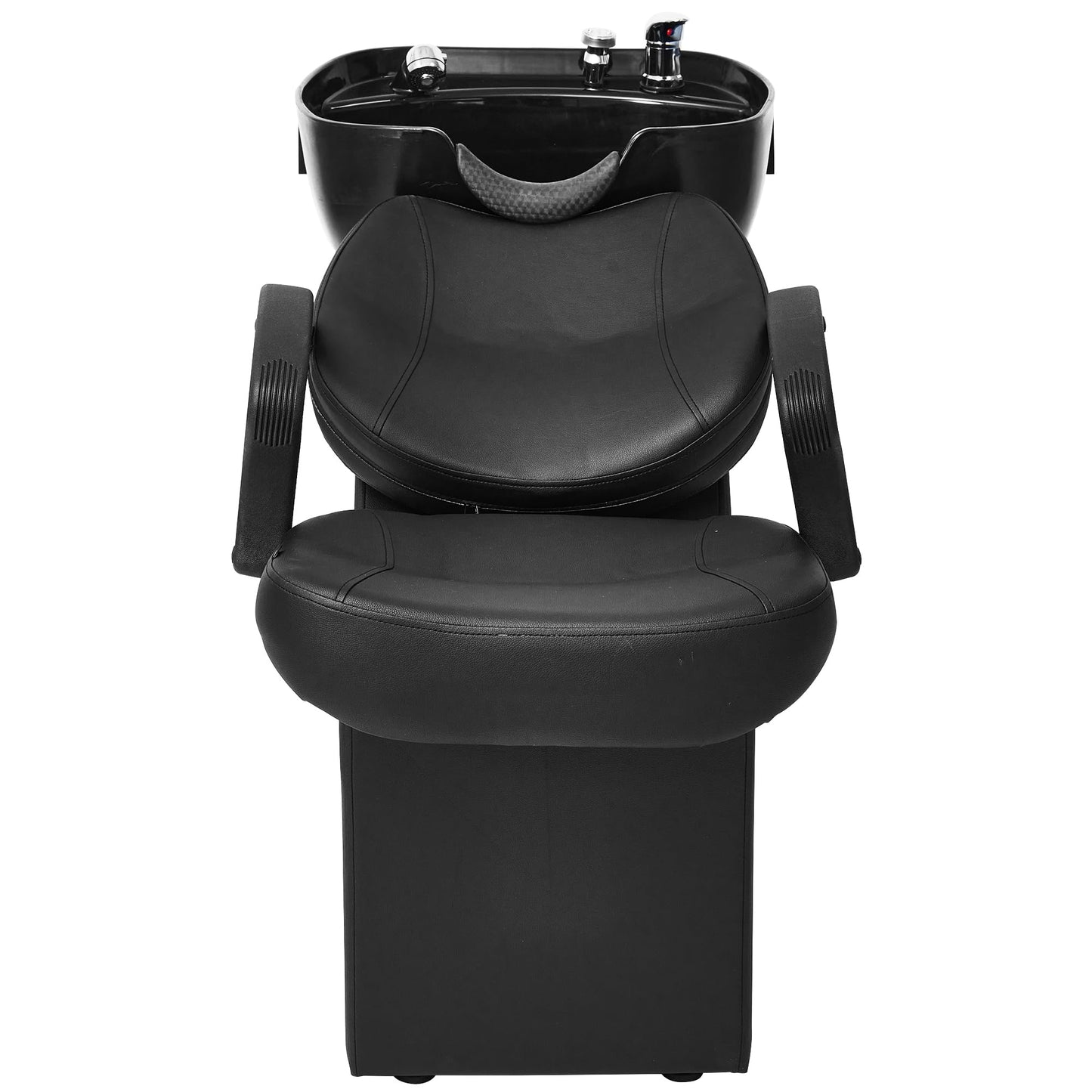 Dark Slate Gray Betisef ABS Plastic Shampoo Bowl Chair,Barber Backwash Chair, Hair washing station for Spa Beauty Salon