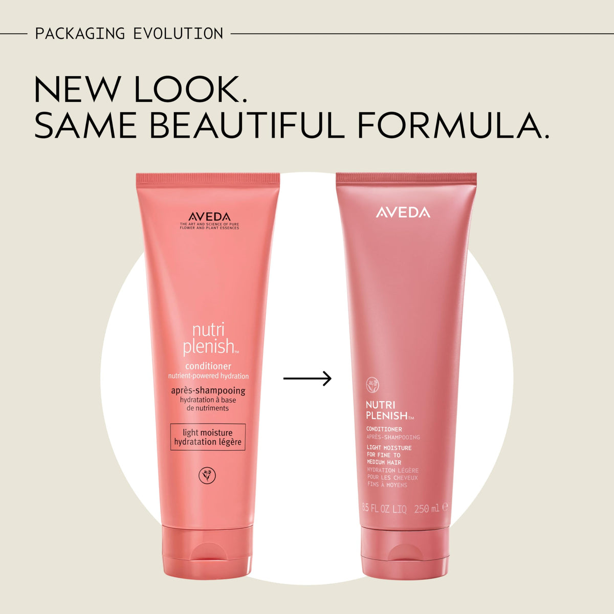 Antique White AVEDA Nutriplenish Conditioner Light Moisture | Hydrating Conditioner for Fine to Medium Dry Hair | Organic Pomegranate Oil, Coconut Oil, Mango Butter | 96% Naturally Derived*, 33.8 Fl Oz