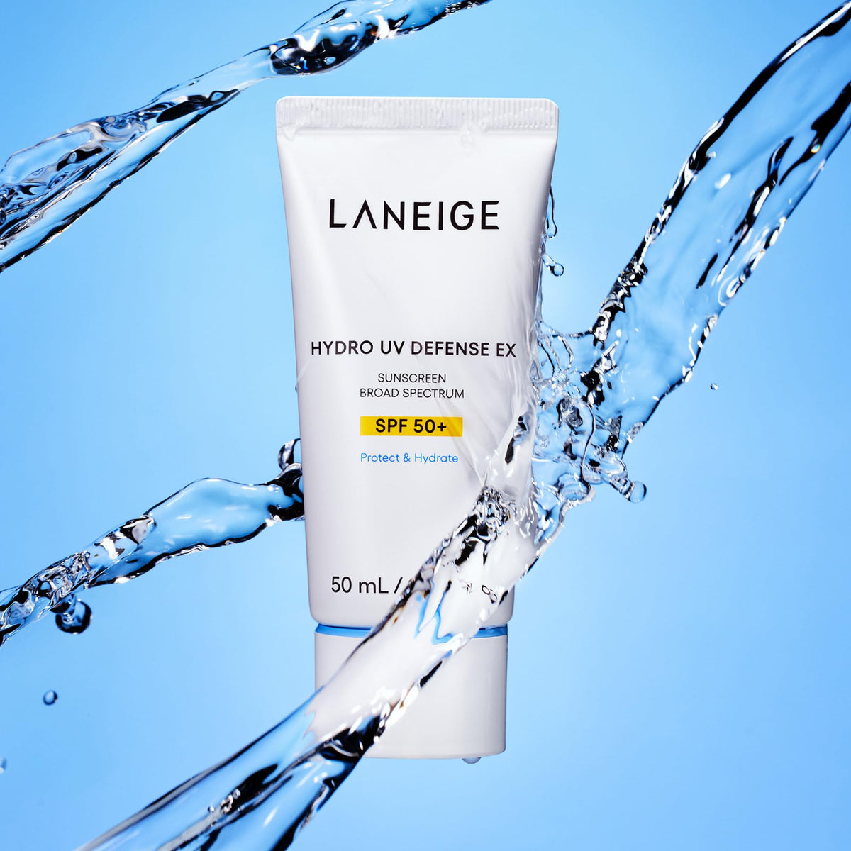 Light Sky Blue LANEIGE Hydro UV Defense Sunscreen SPF 50+