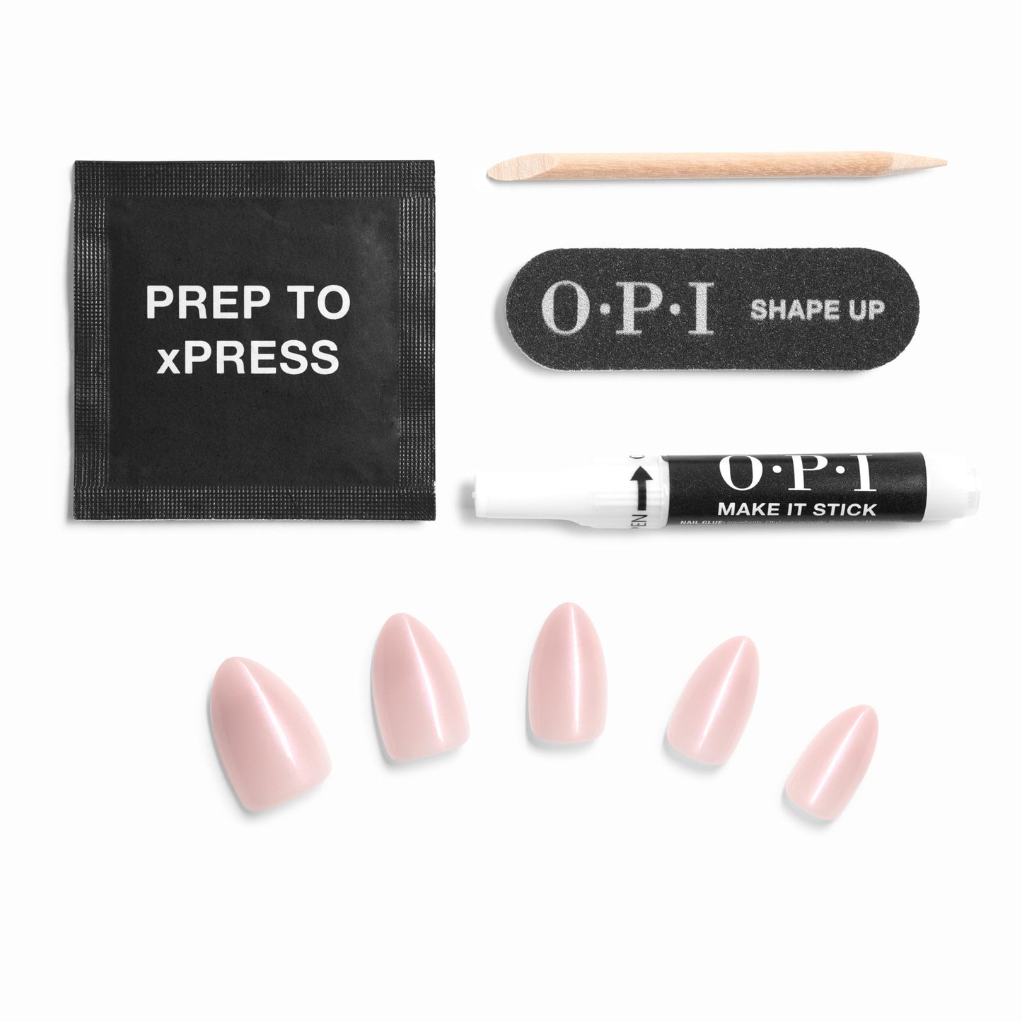 White Smoke OPI On Point Holo Your Dreams | Short Almond Opaque Neutral Holographic Press On Nails | 30 Count with Glue | Long Lasting, Reusable, Non-damaging | Spring 2026