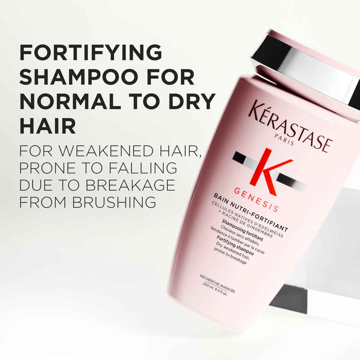 White Smoke Kerastase Genesis Nutri-Fortifiant Shampoo – For Weak Hair