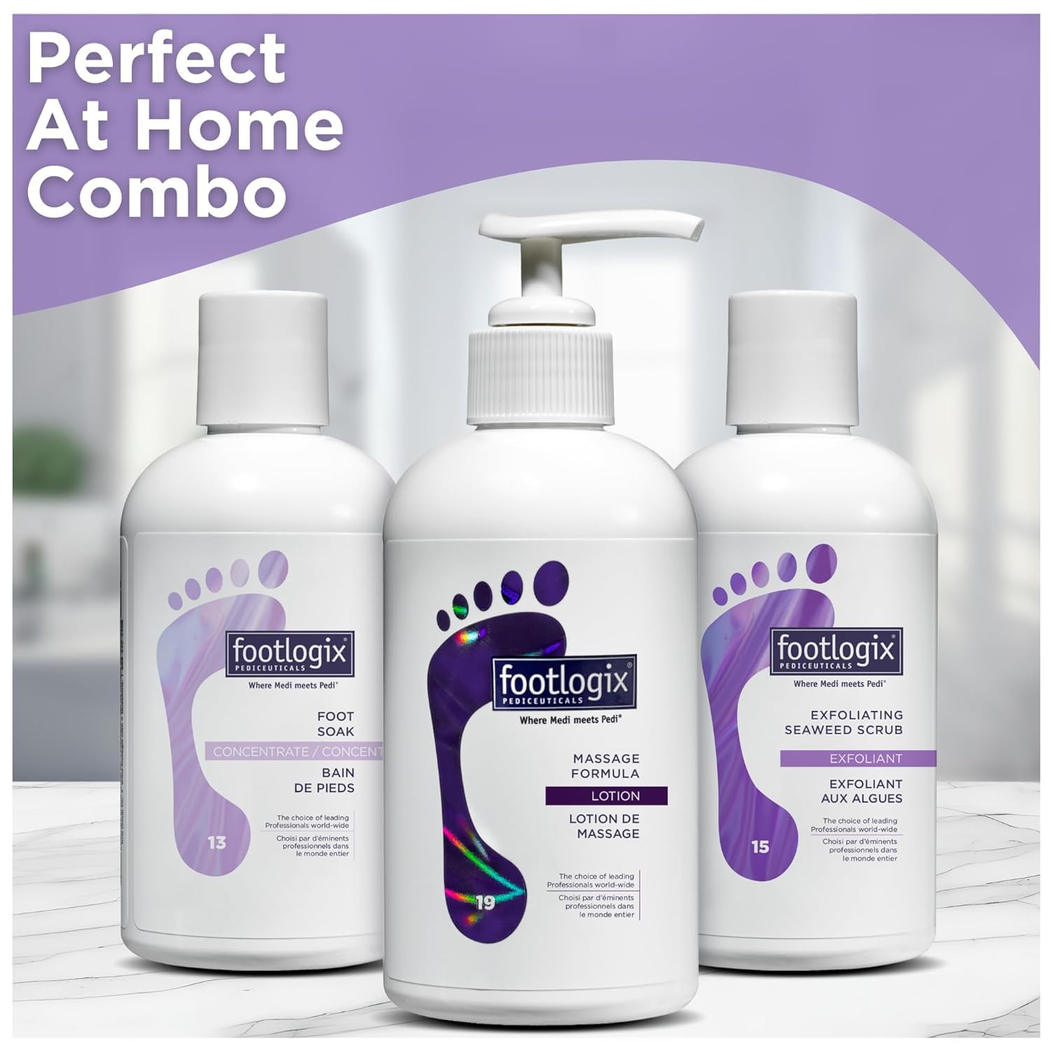 Lavender FOOTLOGIX Exfoliating Seaweed Scrub, 8.45 oz