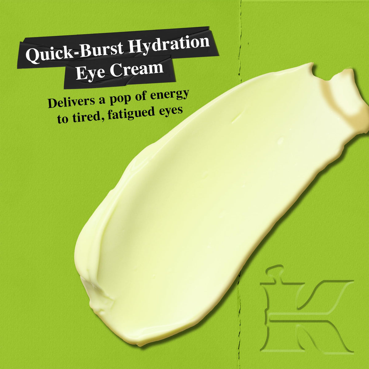 Yellow Green Kiehl's - Avocado Eye Treatment, for Dry Lines & Puffiness - 0.5 fl oz