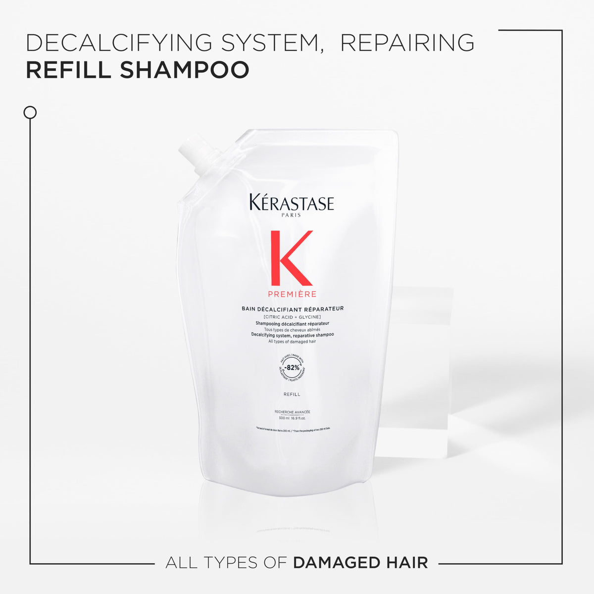 White Smoke Kerastase Premiere Bain Decalcifiant Shampoo – Repairing, 16.9 Fl Oz