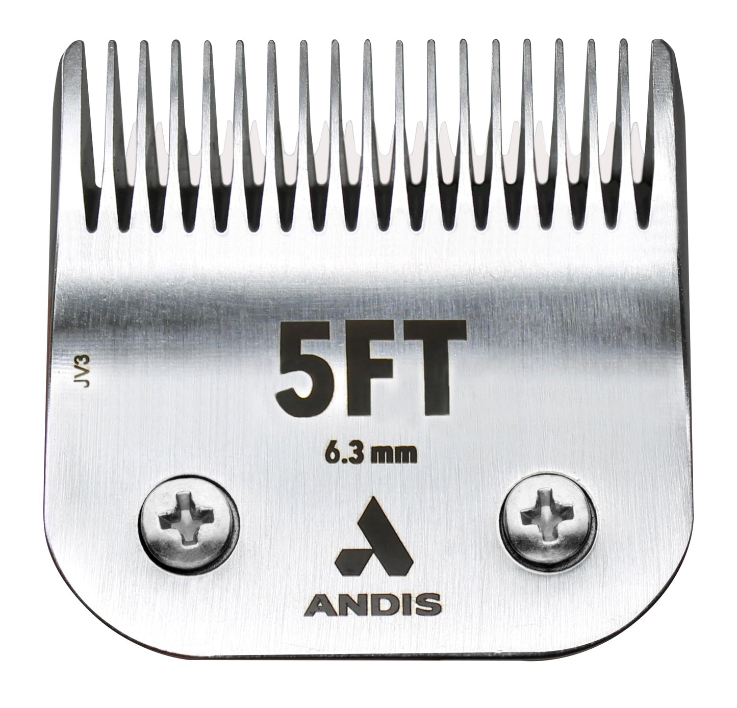 White Smoke Andis 560205 CeramicEdge Pet Clipper Blade #5FT 24T Upper / 17T Lower, Stainless Steel