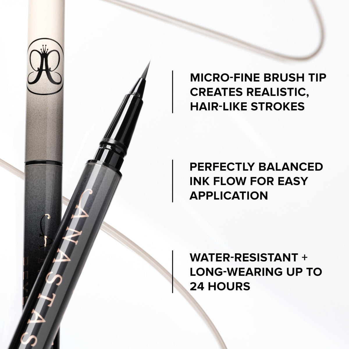 White Smoke Anastasia Beverly Hills - Frozen & Fuller-Looking Brow Duo - Dark Brown