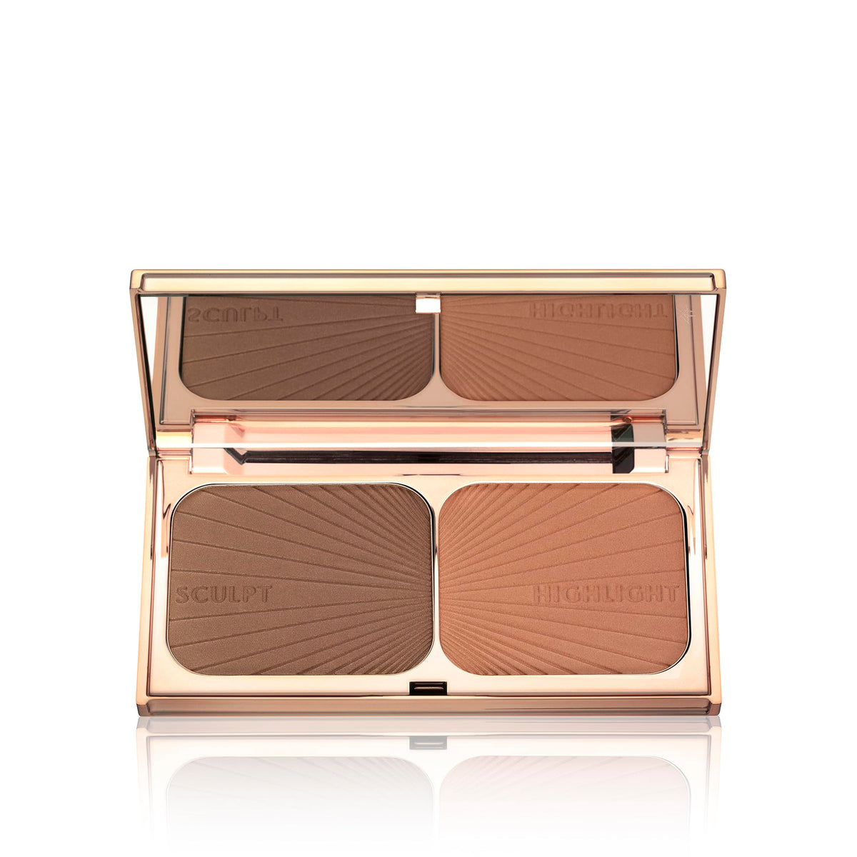 Sienna Charlotte Tilbury Filmstar Bronze & Glow Contour & Highlighter Duo - Powder