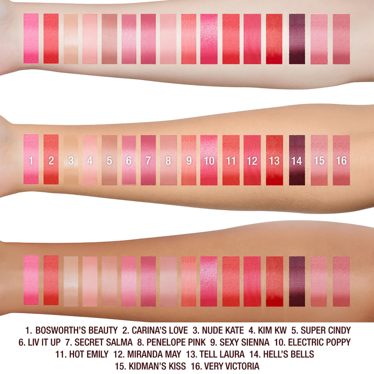 White Smoke Charlotte Tilbury Hot Lips 2.0 Lipstick - Hydrating, Long Lasting