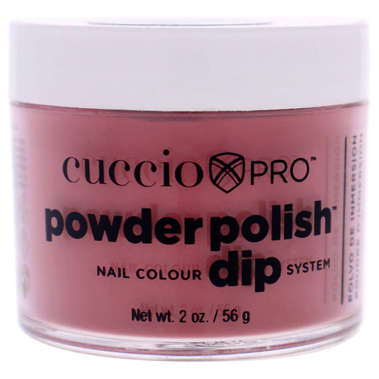 Light Gray Cuccio Pro Powder Polish Dip - Rock Solid - Nail Lacquer for Manicures & Pedicures, Easy & Fast Application/Removal - No LED/UV Light Needed - Non-Toxic, Odorless, Highly Pigmented - 2 oz