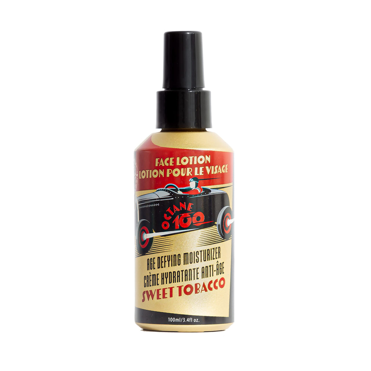 White Smoke 18.21 Man Made Octane 100 Face Lotion Age Defying Moisturizer, 3.4 fl. oz.