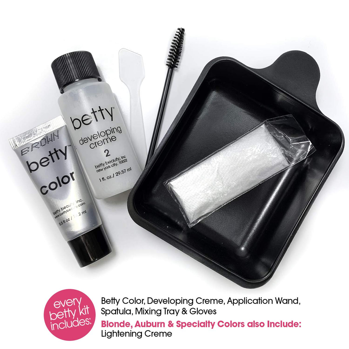White Smoke Brown Betty - Hair Color for the Hair Down There Kit