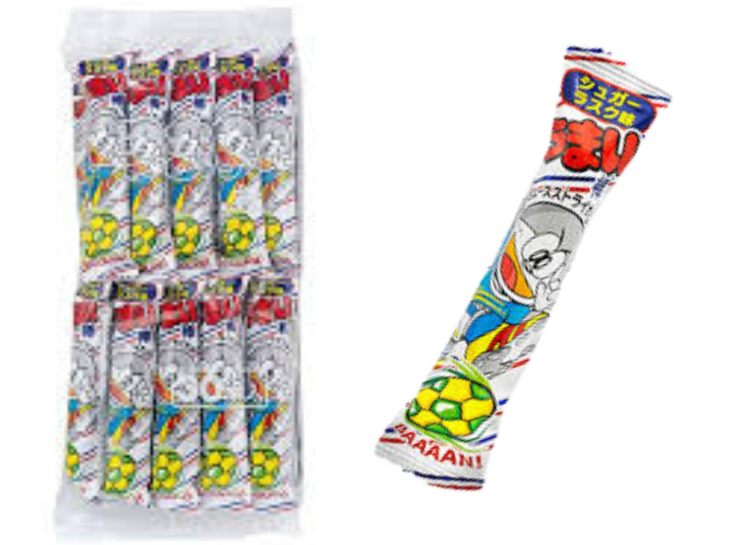White Smoke Beatcraft™ Japanese Dagashi Umaibo Varieties (Sugar Rusk)