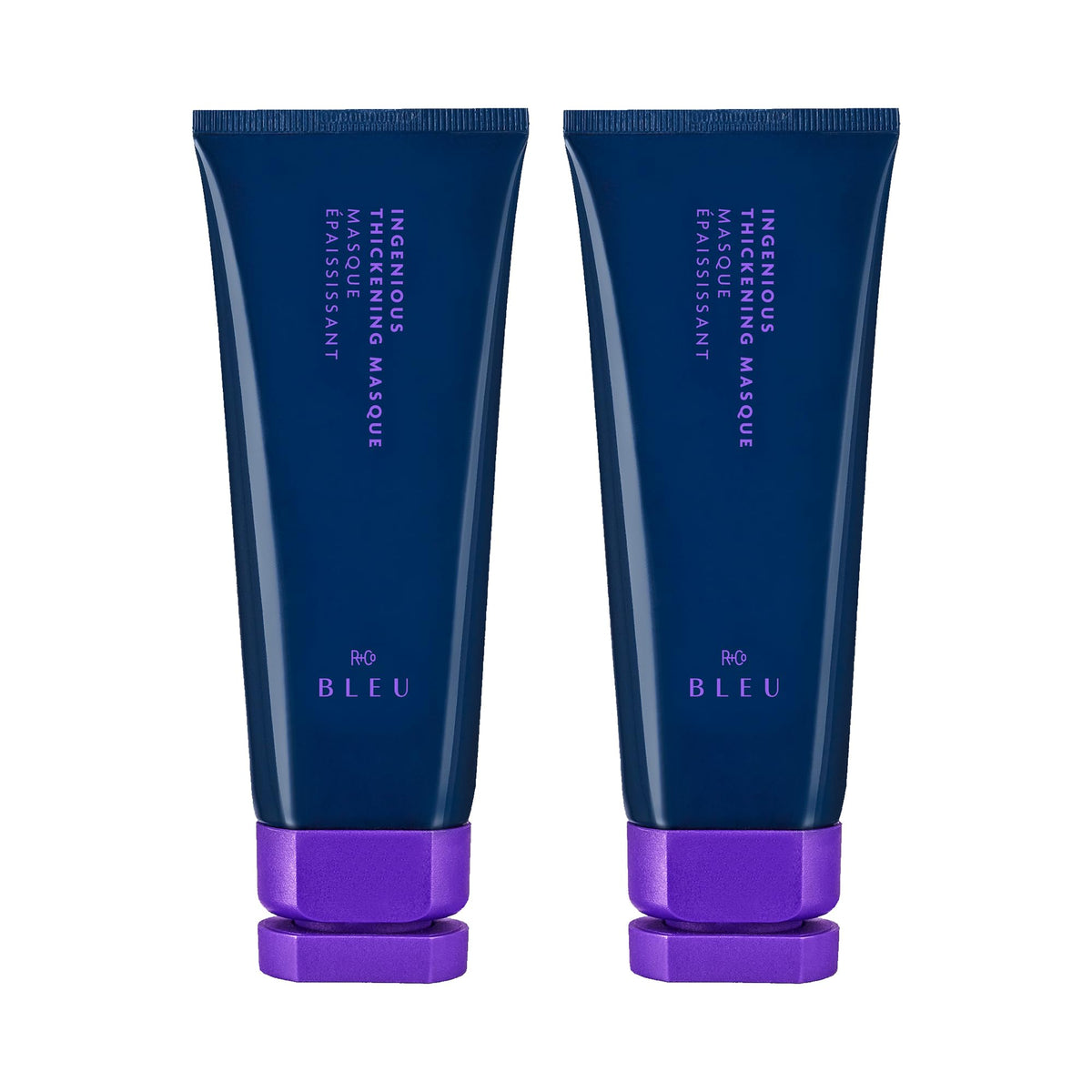 Midnight Blue R+Co INGENIOUS Thickening Masque 2 Pack