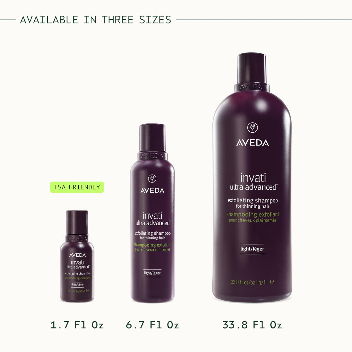 White Smoke AVEDA Invati Ultra Advanced Exfoliating Shampoo Light | Step 1 of 4 | Reduces Hair Loss by 77% | for Fine to Medium Thinning Hair Types | Normal to Oily Scalp | 95% Naturally Derived*, 33.8 Fl Oz