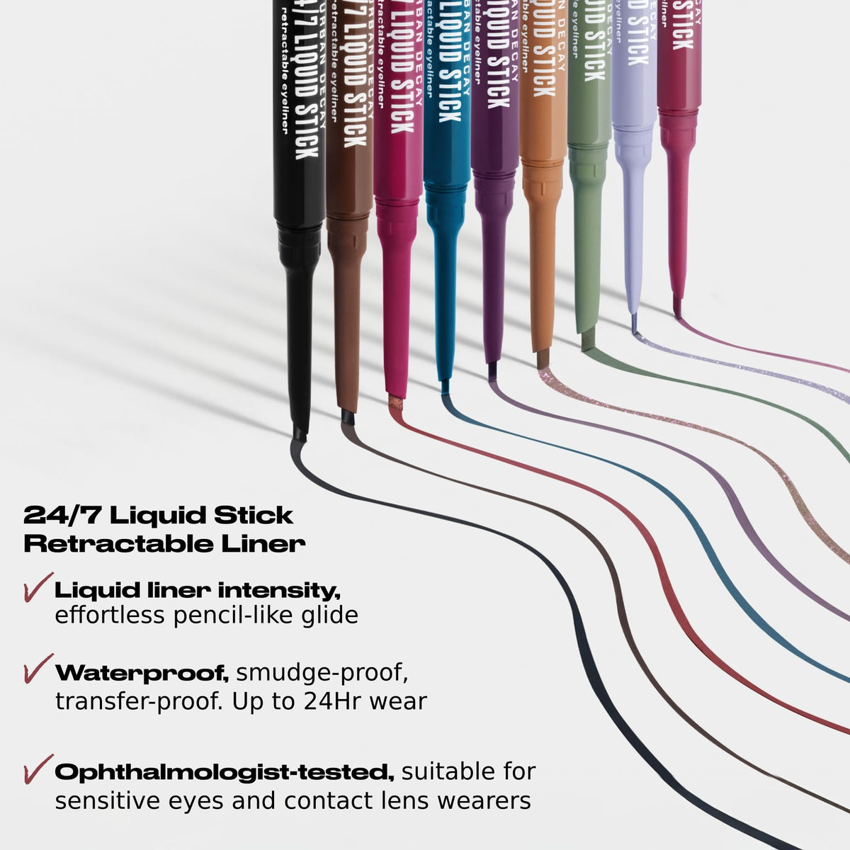 Lavender URBAN DECAY 24/7 Liquid Stick Eyeliner - Duochrome Copper (Solar Flick)