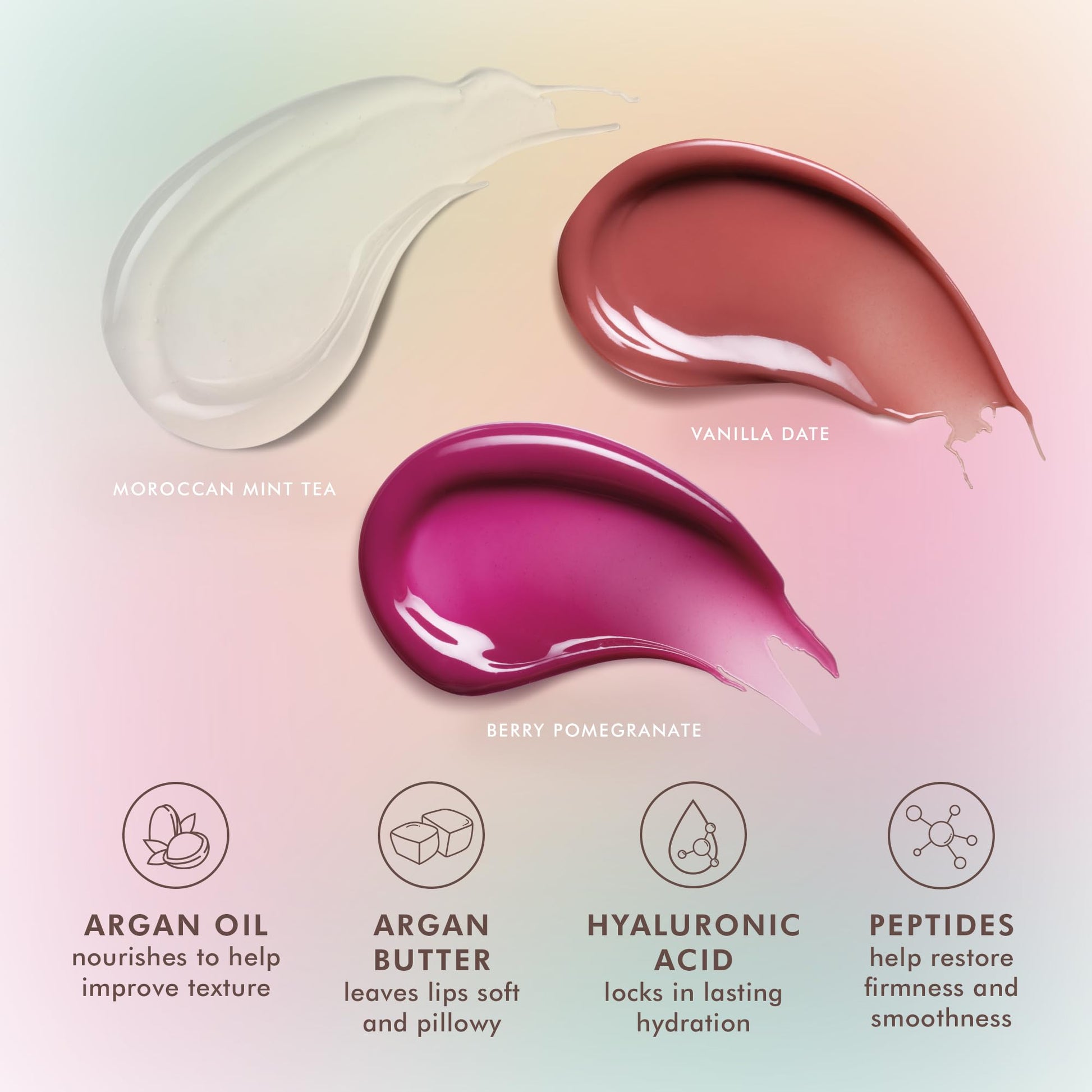 Light Gray Moroccanoil Lip Balm Trio Kit