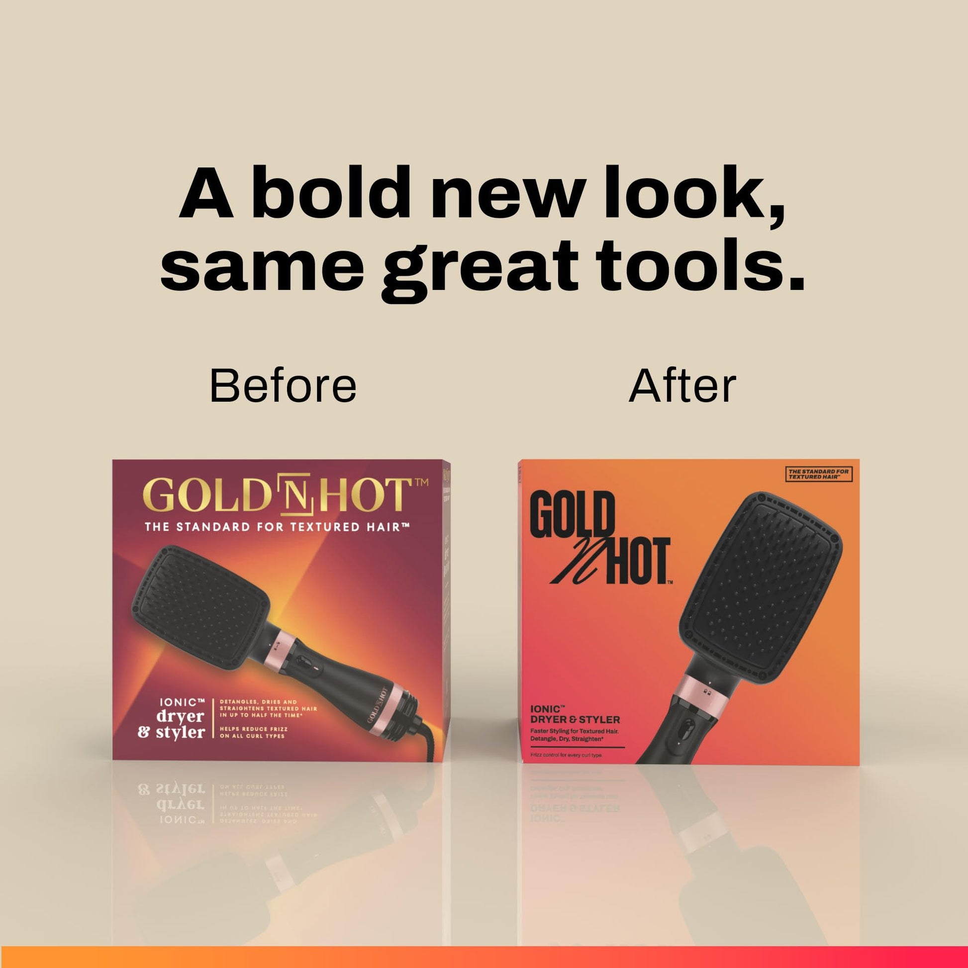 Gray GOLD N HOT Ionic Dryer and Styler