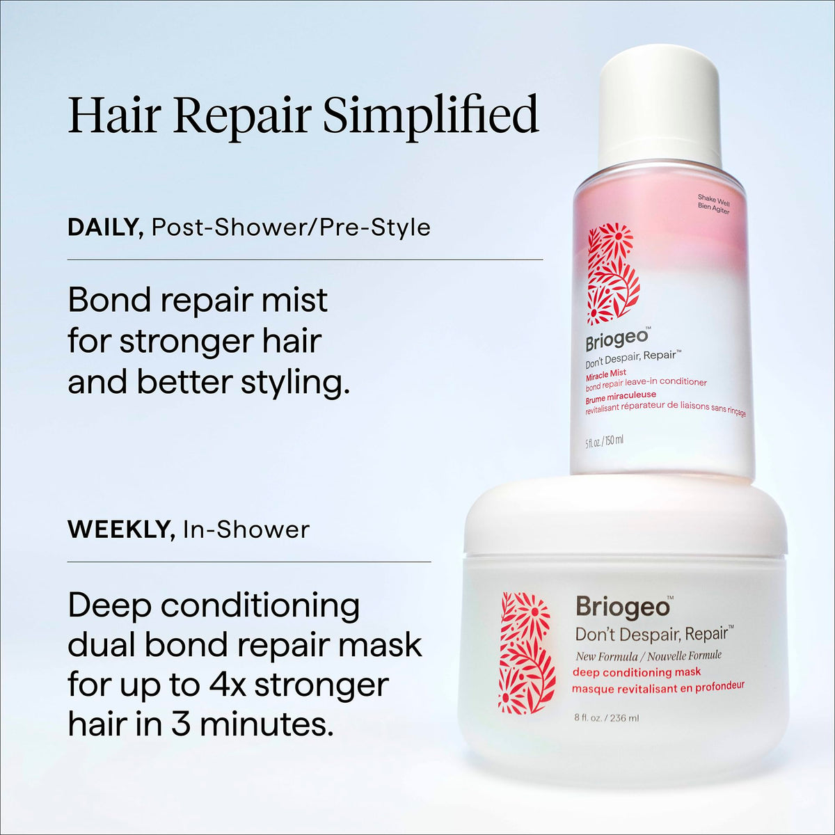 Lavender Briogeo Don't Despair, Repair! Deep Conditioning Hair Mask