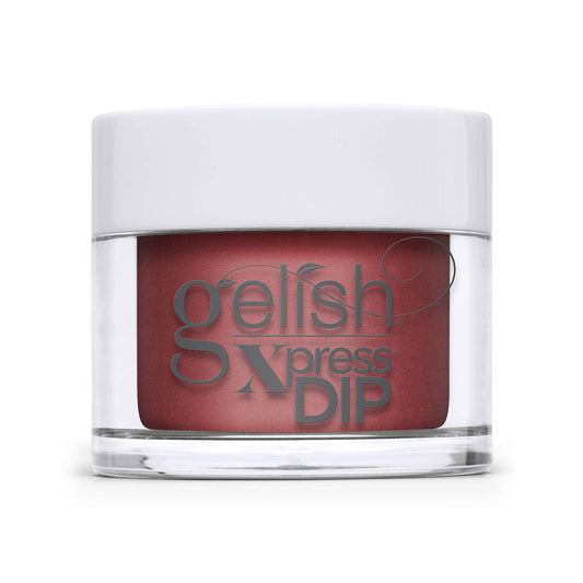 Lavender Gelish Xpress Dip "Just One Bite" Disney Villains Collection, 1.5 oz. - Candy Apple Red Shimmer