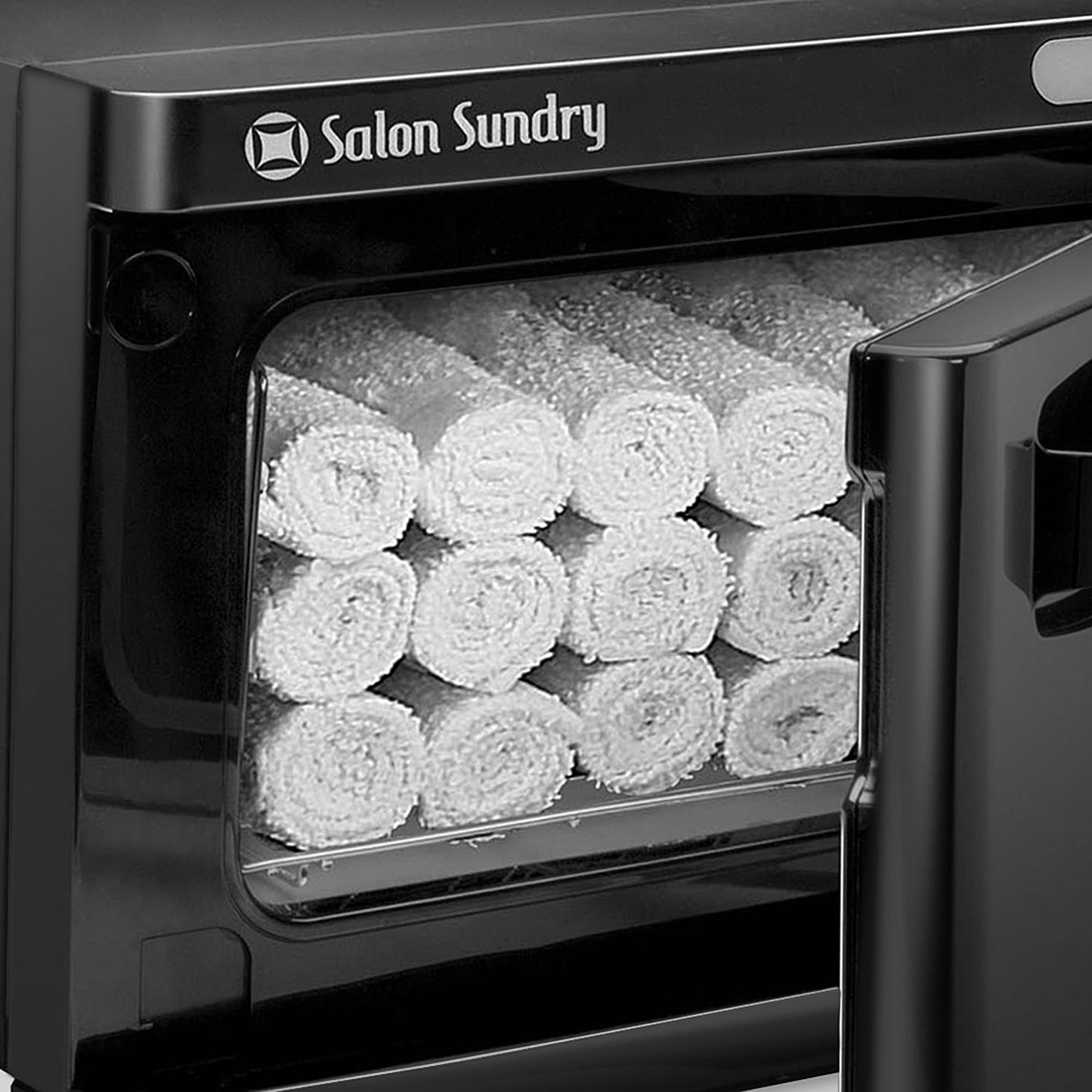 Black Salon Sundry Professional Hot Towel Warmer Cabinet - Facial Spa and Salon Equipment - Black