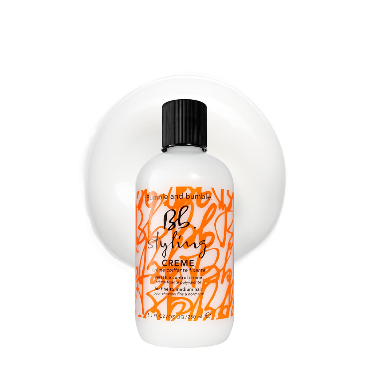 White Smoke Bumble and bumble. Hair Styling Cream For Versatile Control | Builds Body, Creates Sleek Looks + Enhances Curls | Air Dry or Heat Style | For Fine to Medium Curly, Wavy, Straight Hair, 8.5 Fl Oz