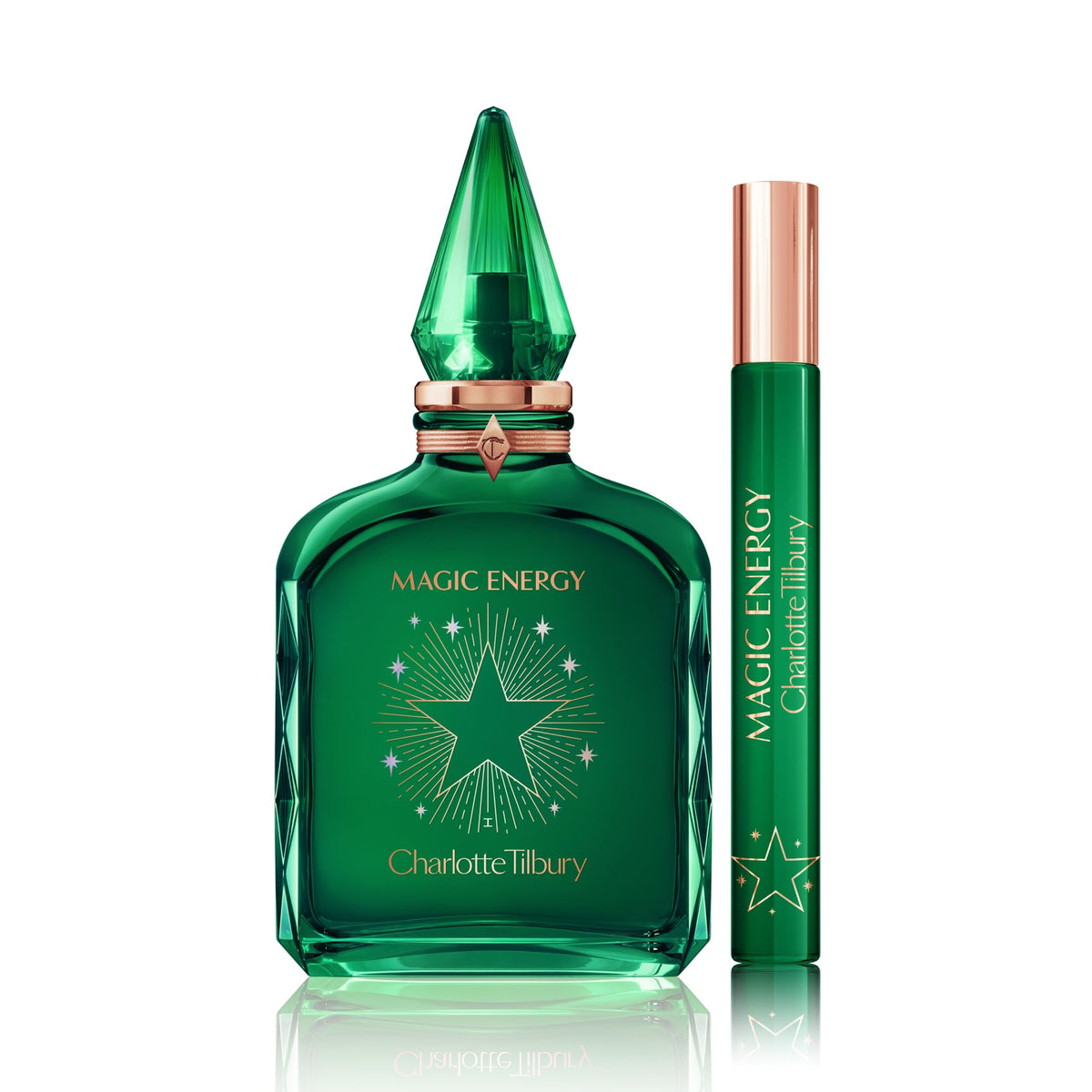 White Smoke Charlotte Tilbury Magic Energy Eau De Parfum - Pheromone Enhancing Woody Perfume Enriched with Naturally-Derived Oil - Long-Lasting Scent with Notes of Bergamot, Cashmere Wood & Palo Santo