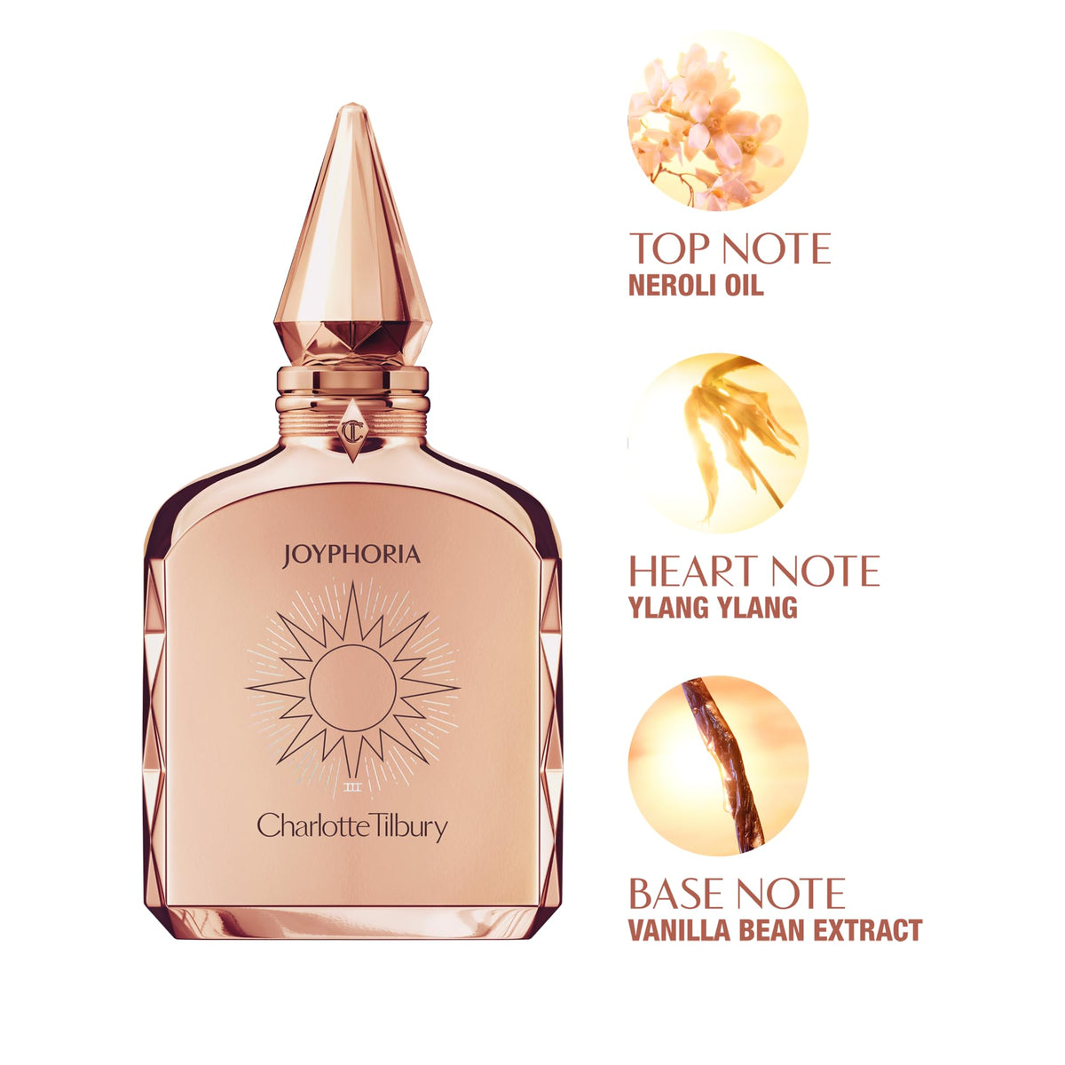 White Smoke Charlotte Tilbury Joyphoria Eau De Parfum - Floral Vanilla Perfume
